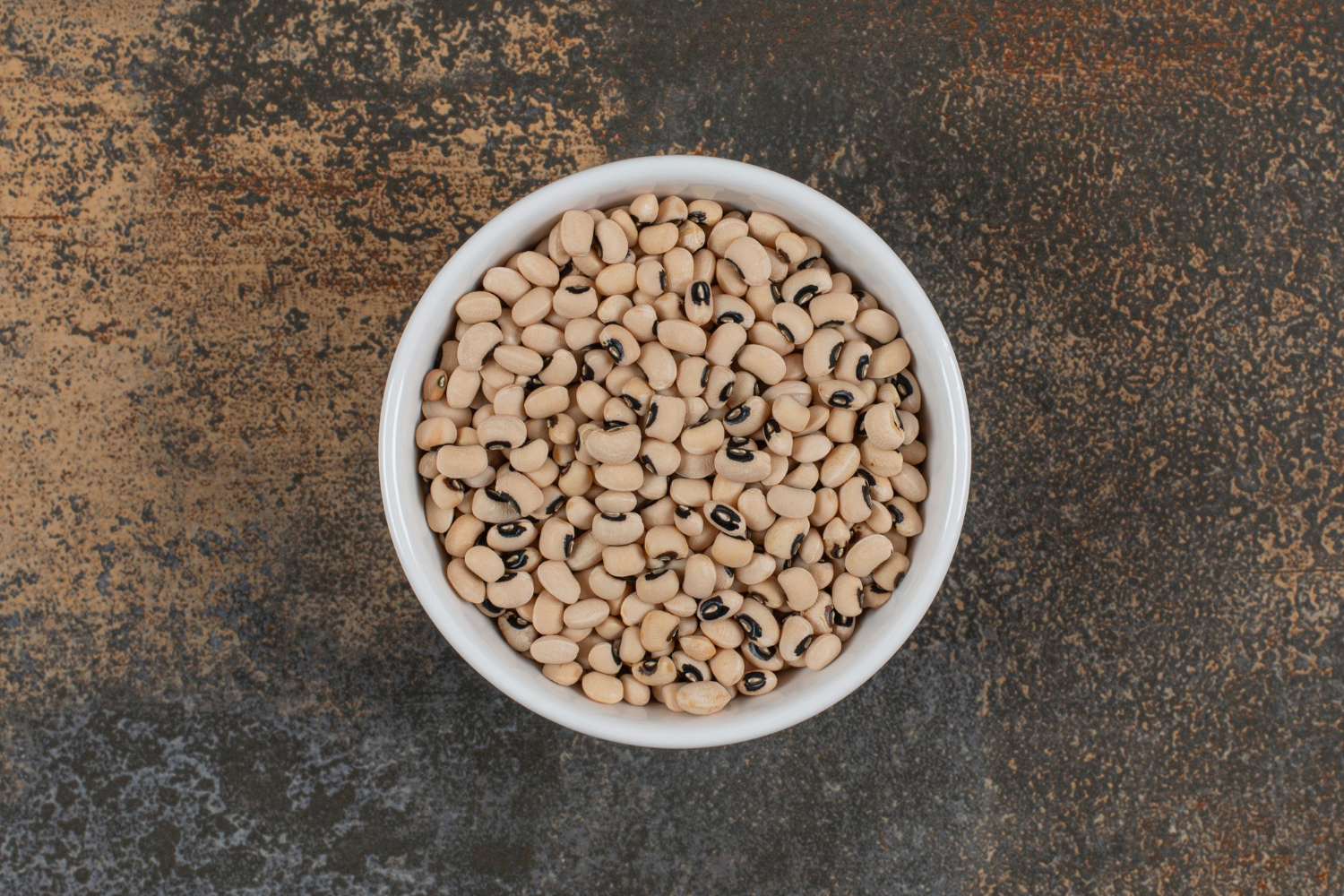 Creamy pea beans